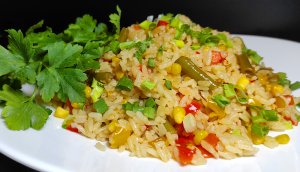 РИС С ОВОЩАМИ | ПОСТНОЕ МЕНЮ | КАК ПРИГОТОВИТЬ РАССЫПЧАТЫЙ РИС С ОВОЩАМИ НА СКОВОРОДЕ