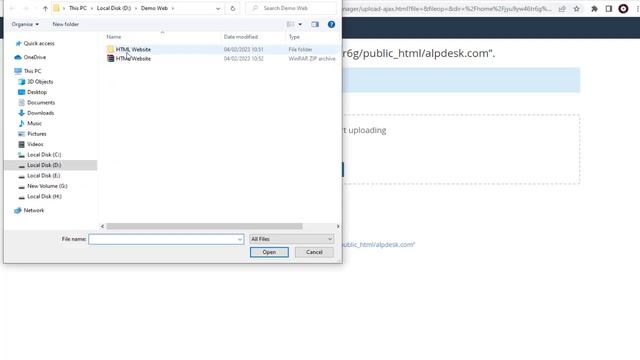 How To Upload HTML Website In Godaddy CPanel Account In 2023 смотреть онлайн