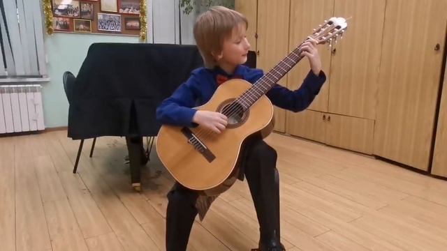 Усачёв Юрий 10 лет, Одинцовская ДМШ, преп. Шумакова О. Ю. смотреть онлайн