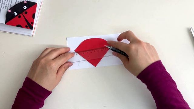 Kağıttan Uğur Böceği Kitap Ayracı | Origami Kitap Ayracı смотреть онлайн