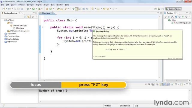 Using the Java API documentation смотреть онлайн