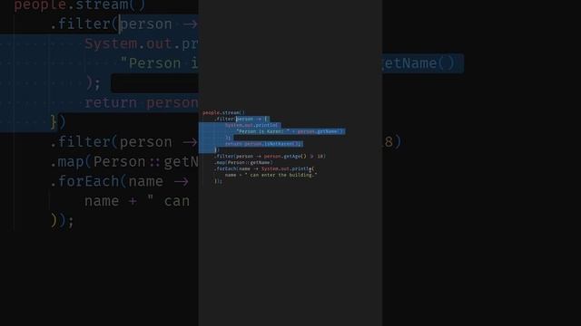 "Peek" into your Java streams with this method? смотреть онлайн