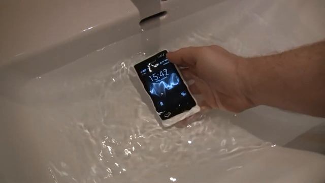 Sony Xperia Go - Koupání