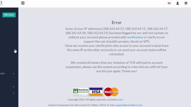 Cointellect не платит