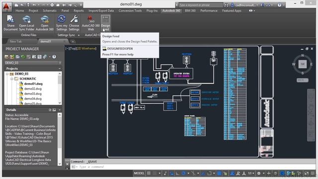 AutoCAD Electrical 2015 Tutorial | Autodesk 360 смотреть онлайн