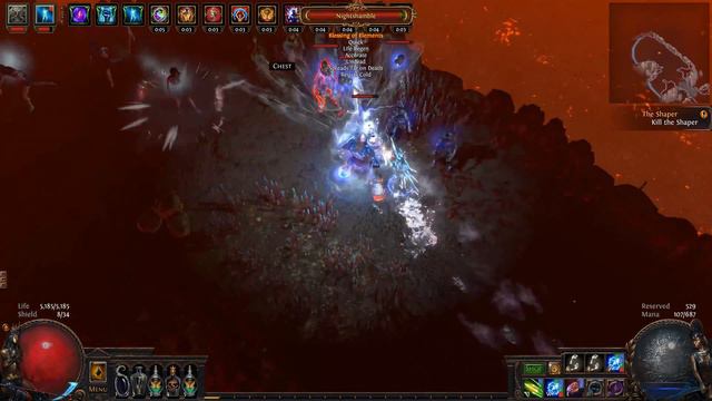 [3.0] Path of Exile - Berserker Wander - Abyss Speed Run смотреть онлайн