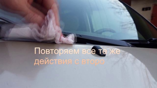 Установка веерных форсунок омывателей лобового стекла Toyota LC 120 смотреть онлайн