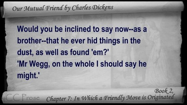 Book 2, Chapter 07 - Our Mutual Friend by Charles Dickens - In Which a Friendly Move is Originated смотреть онлайн