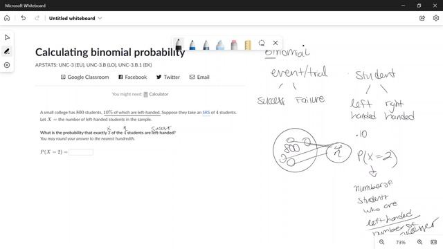 Binomial Probability With Python (probability of exactly x amt of successes)| Day 315 Data Science смотреть онлайн