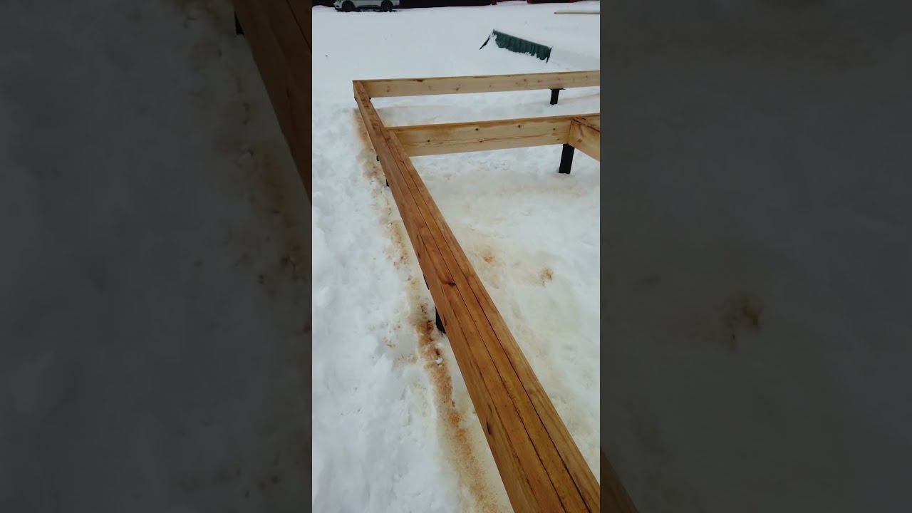 Почему обвязка из сшитых досок, ростверк своими руками #своядача #участоквдеревне #сипдом #строимдом смотреть онлайн