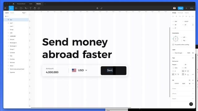 Let's Design a Landing Page UI in Figma (Tutorial) смотреть онлайн