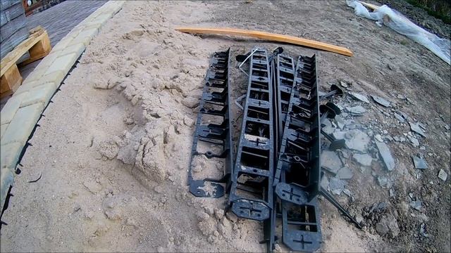 # СИДИМНАДАЧЕ. Укладка плитки возле бани смотреть онлайн