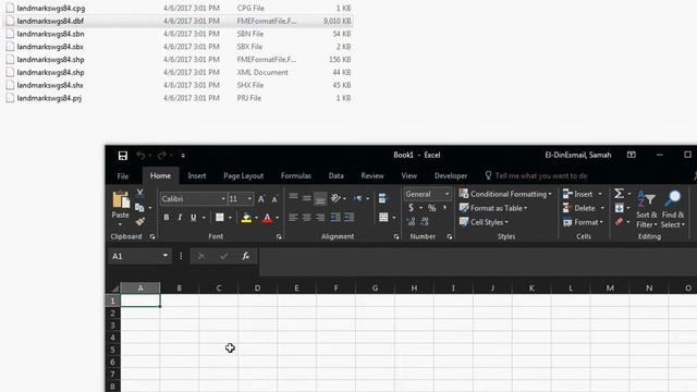 Convert Shape File To Excel Without ArcGIS!
