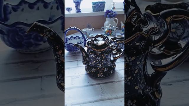✅РАССКАЖЕМ КОРОТКО, КАКИЕ ЧАЙНИКИ ГЖЕЛЬ БЫВАЮТ смотреть онлайн