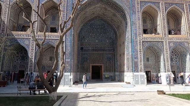 Самарканд. Площадь Регистан. Из Ташкента в Самарканд на Афрасиабе смотреть онлайн