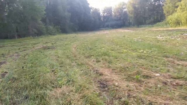 Результат аэрации.Чистка покоса.Многолетняя трава козлятник.Рулоню прессом Джо Дир без граблей смотреть онлайн