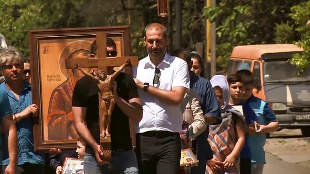 Строительство храма в селе Пластунка смотреть онлайн