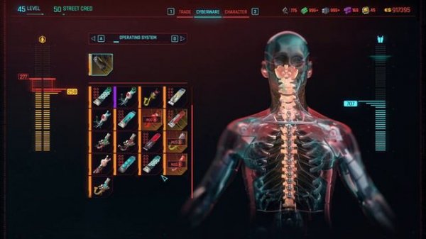 Cyberpunk 2077,Location New Iconic Cyberware Chrome Compressor +40Cyberware Capacity Phantom Libert