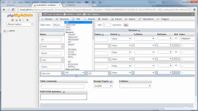 Creating a Tables in MySQL using PHPMyAdmin for a Simple CMS Project смотреть онлайн