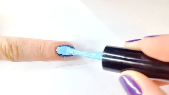 Blue Nails. How to make Nails look longer смотреть онлайн