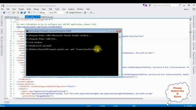 web.config file encrypt decrypt connection strings | asp.net web.config смотреть онлайн