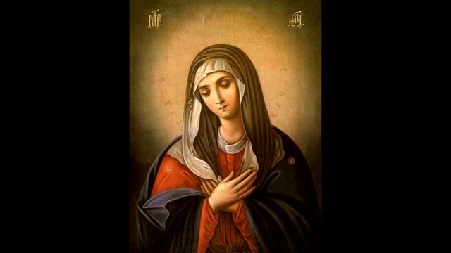 Канон Божией Матери пред иконой Умиление Дивеевская. смотреть онлайн