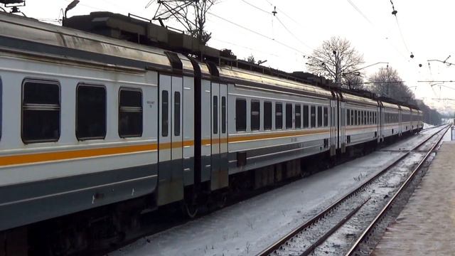 Электропоезд ЭД4М-0468 сообщением "Звенигород - Дубна" смотреть онлайн