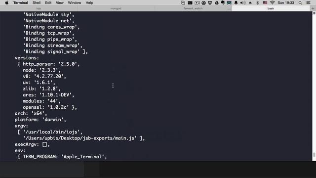 NodeJS global variables - global смотреть онлайн