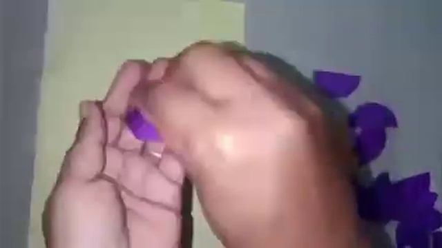 Easy gladiolus flower Making 🌷#easy paper flower making смотреть онлайн