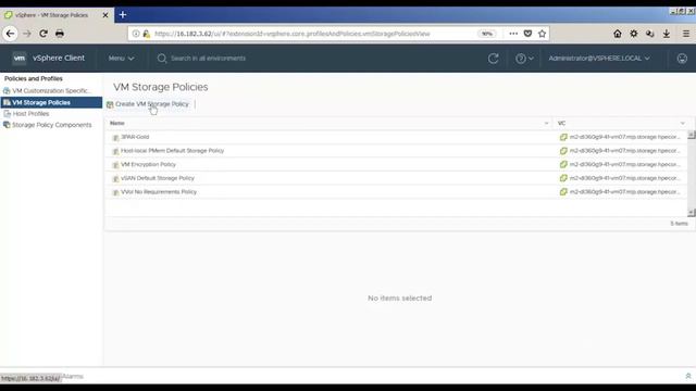 HPE 3PAR и VMware VVols Demo