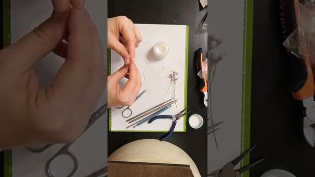 Сирень. МК. Холодный фарфор.mp4 смотреть онлайн