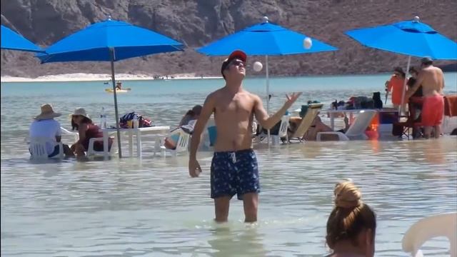 Пляжи Мексики. Ла Пас. Пляж Баландра. (Balandra Beach). Мексиканское мороженое смотреть онлайн