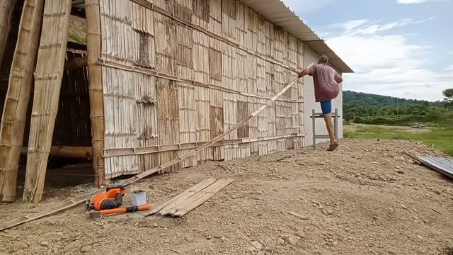 Летняя кухня из бамбука. смотреть онлайн