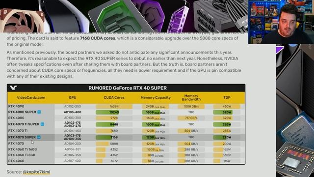 Revelado el consumo de las NVIDIA RTX 4000 SUPER, será prácticamente el mismo que las actuales смотреть онлайн