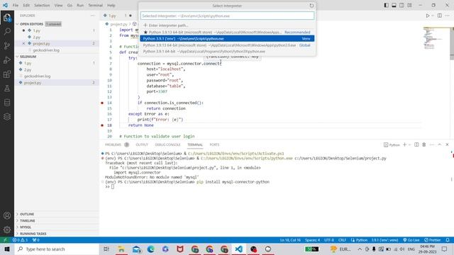 How to Resolve Mysql Con Error | import mysql.connector ModuleNotFoundError: No module named mysql смотреть онлайн