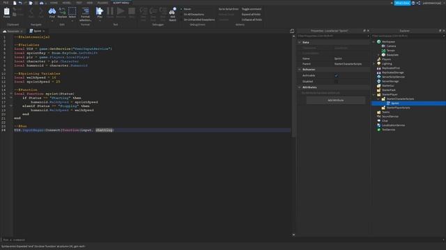 Shift to Sprint [Roblox Studio Tutorial] смотреть онлайн
