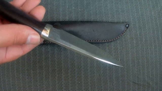 Нож "Окский" (сталь uddeholm ELMAX (Швеция)) https://korenok.ru смотреть онлайн