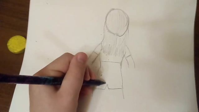 Как нарисовать человека зади? смотреть онлайн