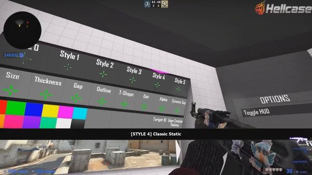 КАК СДЕЛАТЬ ИДЕАЛЬНЫЙ ПРИЦЕЛ - ПОЛНЫЙ ГАЙД О НАСТРОЙКЕ ПРИЦЕЛА (CS:GO) смотреть онлайн