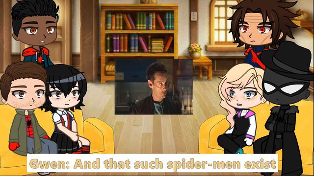 Spider-Verse React To Peter Parker's Tom Holland | Spider Man | Gacha react смотреть онлайн