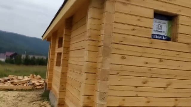 Видеообзор бани 6х8,5 пос.Манский смотреть онлайн