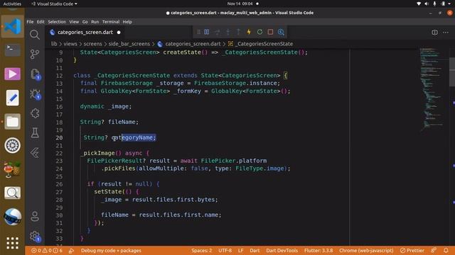 Part 47 Flutter & Firebase Multi-Vendor | Admin Panel | Upload categories смотреть онлайн