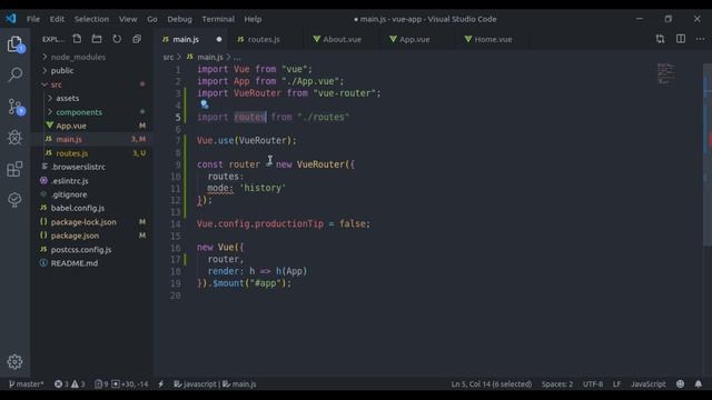 #12 - Vue.js Router | Vue 2 Components, Beginners tutorial смотреть онлайн