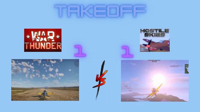 War Thunder vs Hostile Skies смотреть онлайн