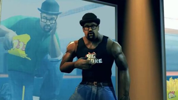 Food Off - Big Smoke Rap [SFM] but it The Rock Face off