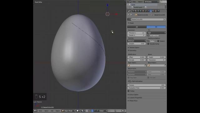 How to keep lines close to a rounded mesh - Blender смотреть онлайн