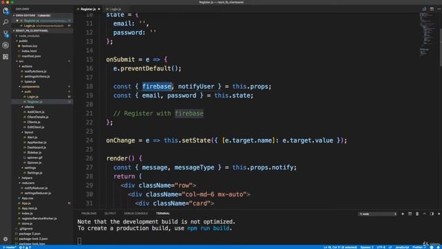 Build a contact manager app with React JS / Redux part 12/13 смотреть онлайн