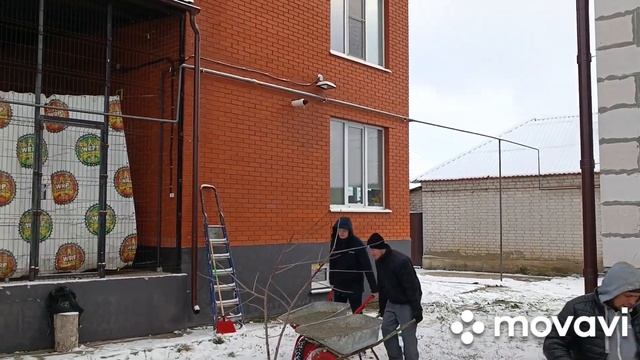 Отработка за косяки (устройство отмостки вокруг дома) смотреть онлайн