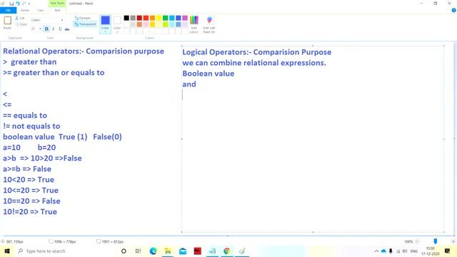 Relational and Logical Operators in python in Telugu смотреть онлайн