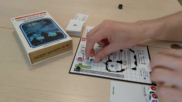 Обзорная настольная игра Deep Space D-6 смотреть онлайн